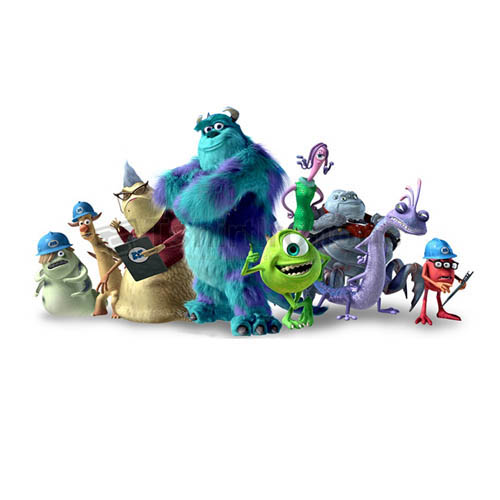 Monsters Inc T-shirts Iron On Transfers N3920 - Click Image to Close